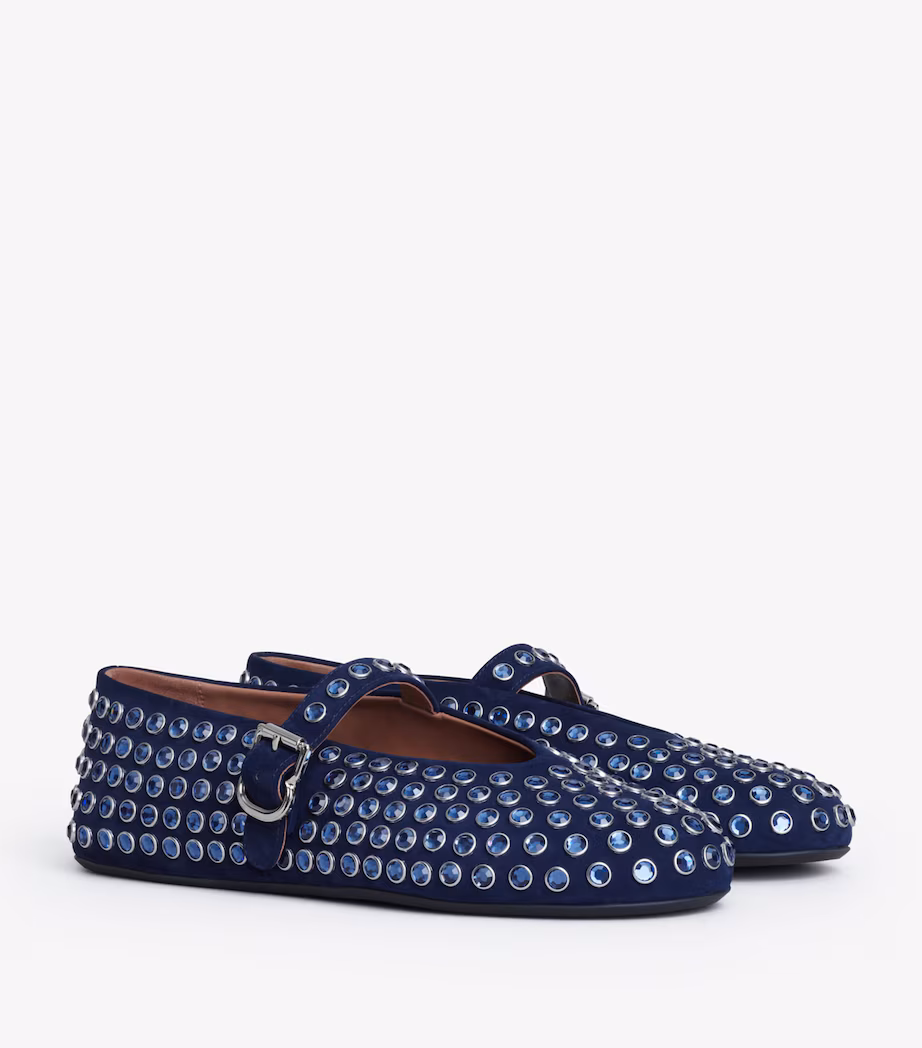 Blue Ballet Flats - Image 2