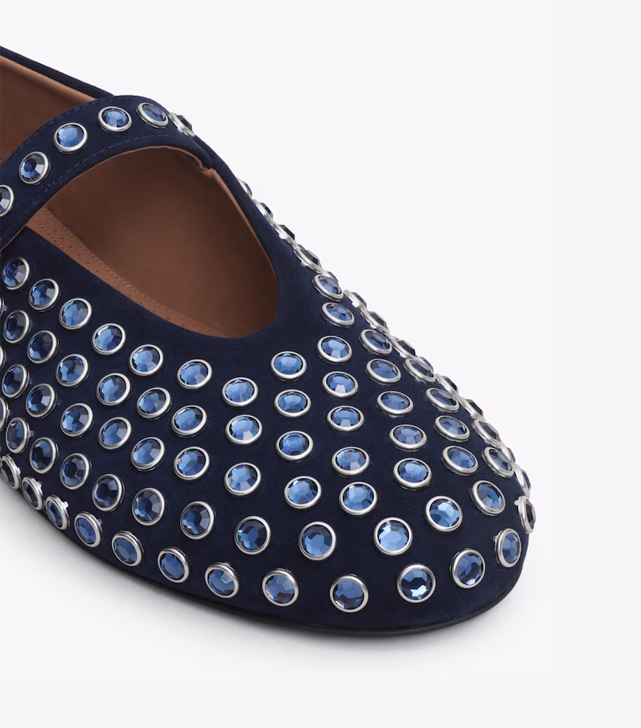 Blue Ballet Flats - Image 3