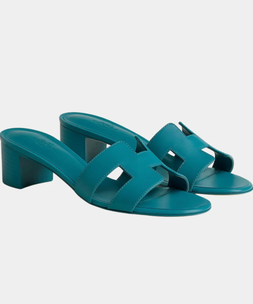 hermes-oasis-sandals-calfskin-iroise-blue-front